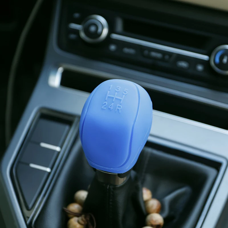 Silicone Non Slip Grip Grip Handle Case Car Interior Gear Shift Knob Cover Handle Wear-resistant Protective Covers Gear