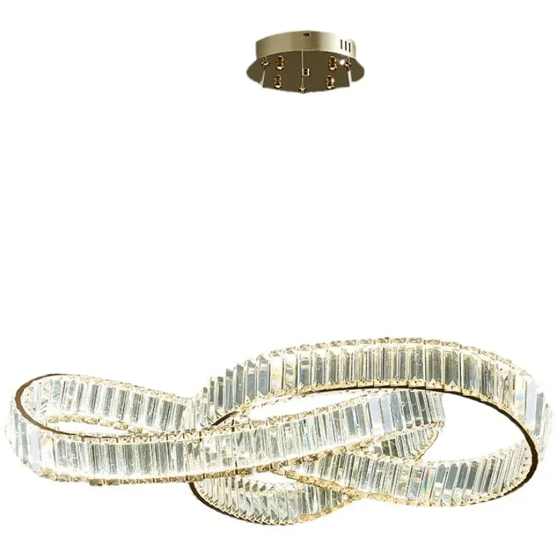 

Living room chandelier light luxury post-modern art modeling crystal lamp dining room lighting
