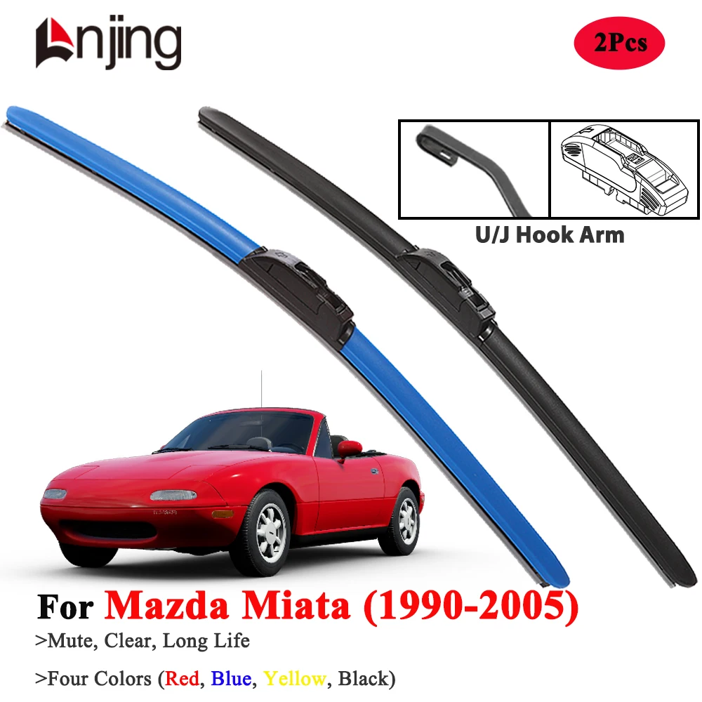 

LNJING Wiper Blades For Mazda Miata 1990-2005