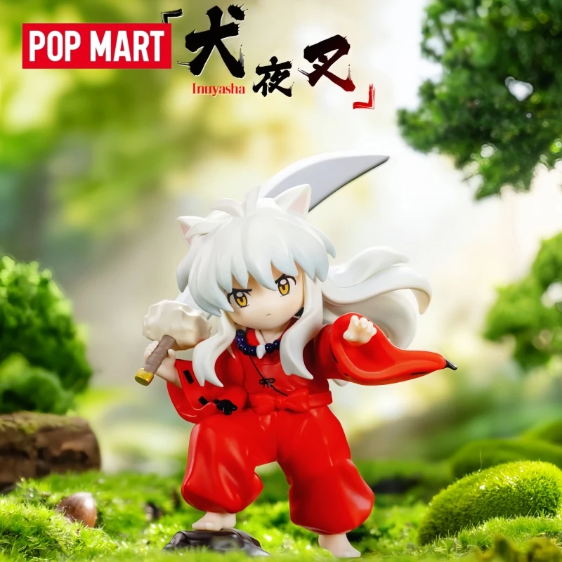 Original Popmart Bestseller Gong Inuyasha Warring States Journey Serie Figuren Überraschungs-Blindbox Desktop-Ornamente Geschenk-Spielzeug
