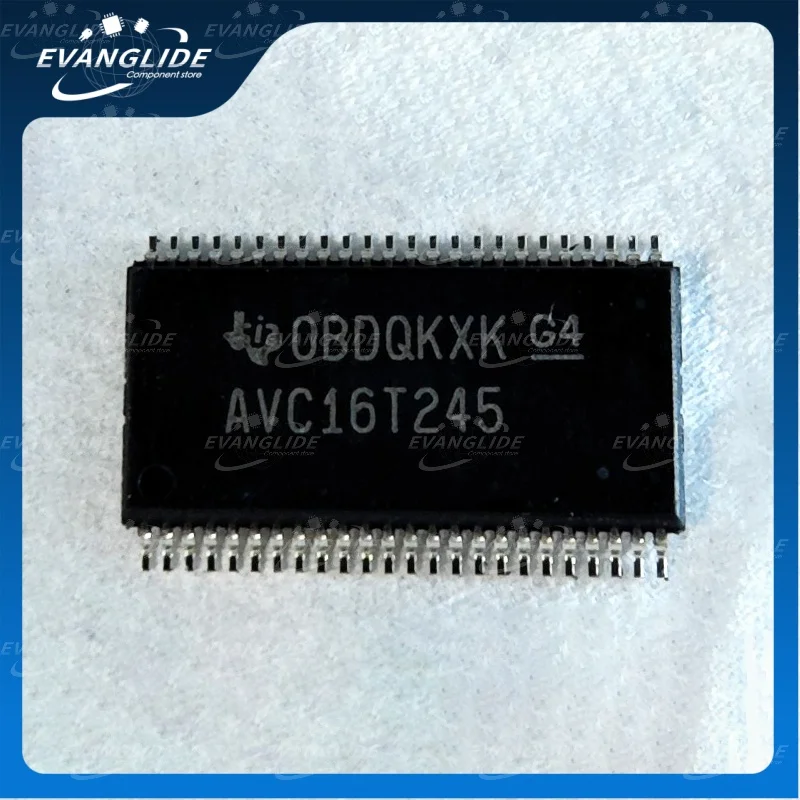 5PCS/LOT SN74AVC16T245DGGR 100% Original & New Translation - Voltage Levels 16-Bit Dual-Supply TSSOP48
