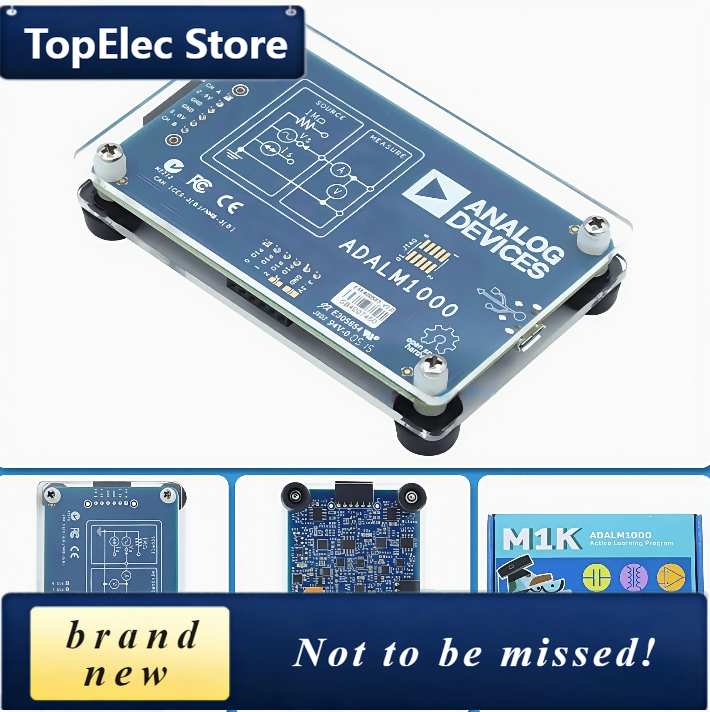 TopElec ADALM1000 Development Board University Kit for ADALP2000 MATLAB new and original