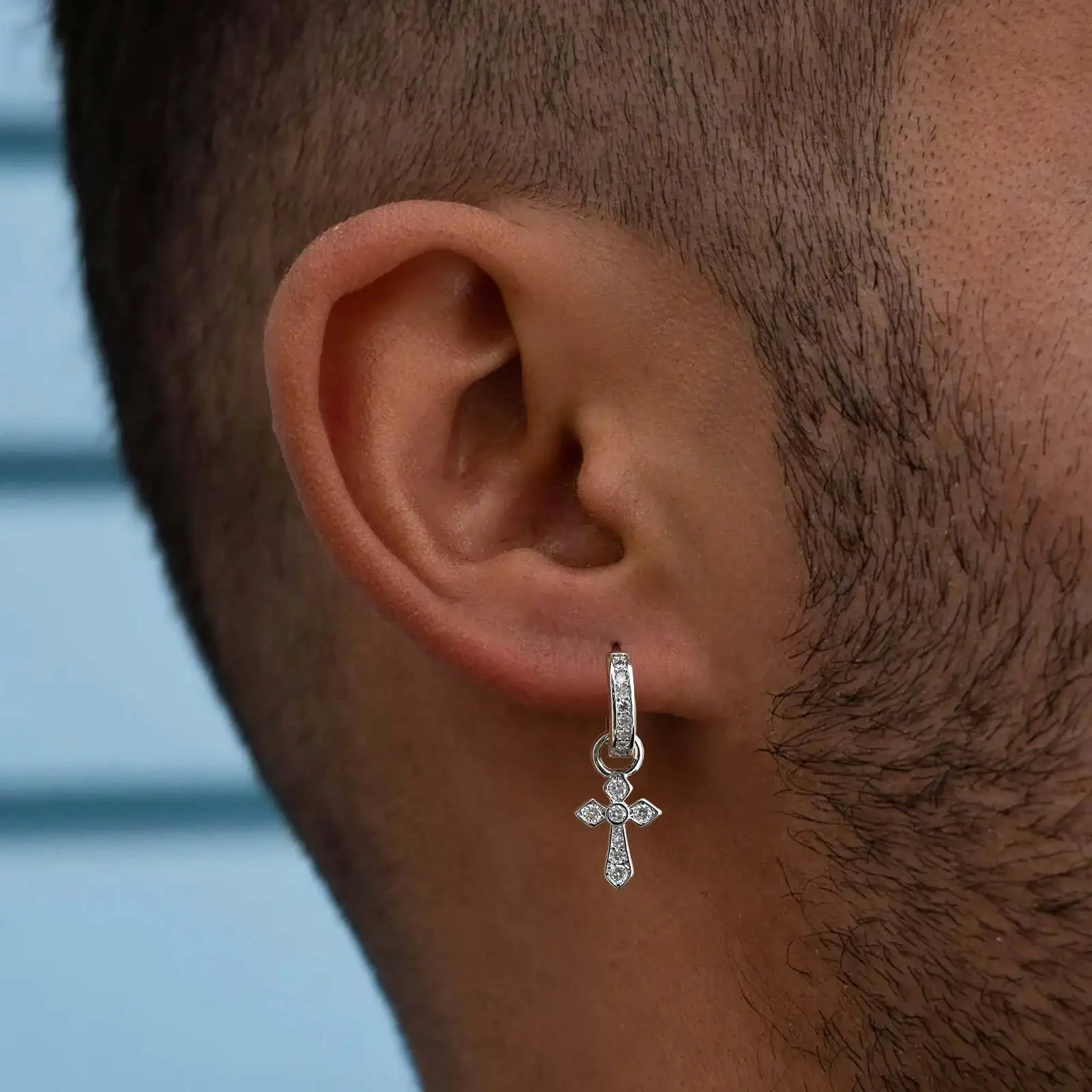 Punk Cross Earring … - image