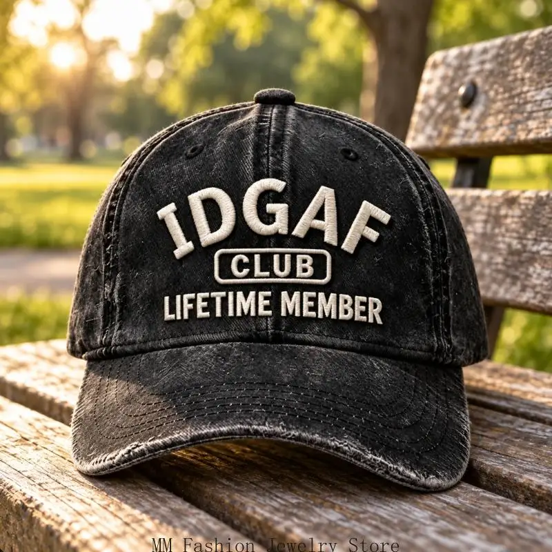 Cotton-Rich Baseball Cap Sunshade Hat with Dimensional Letter Embroidery, Eyelets, Angled Bill and Foldable Body for D0UB