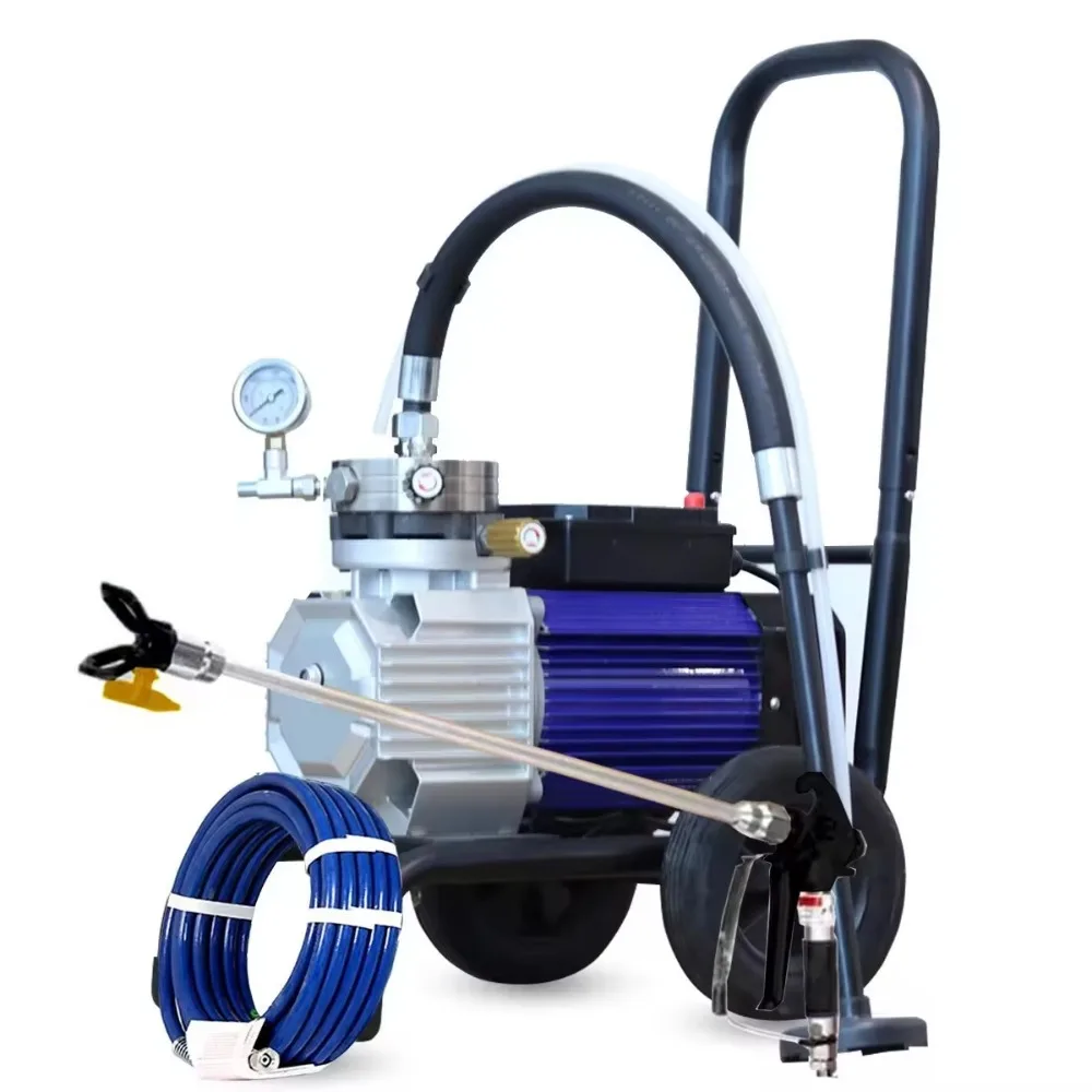 

High-pressure airless high-power latex paint spraying machine, all-in-one paint spraying machine
