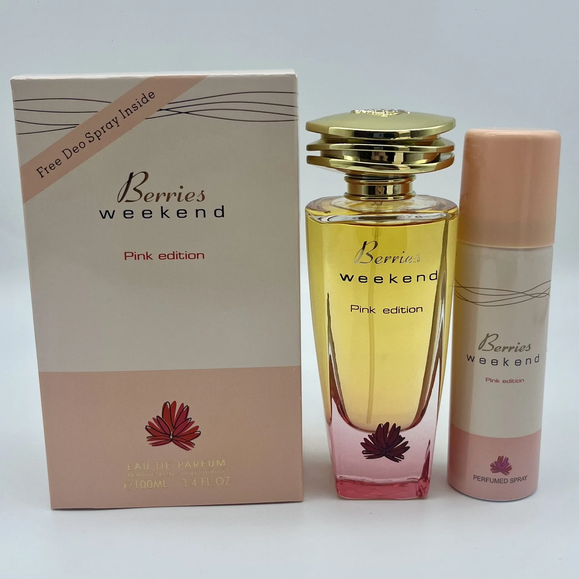 

Weekend Jam Women's Floral Perfume Set 50ml - Fresh Long-lasting Scent, Daily Leisure Wear, Luxury Fragrance Pack, Best Seller
