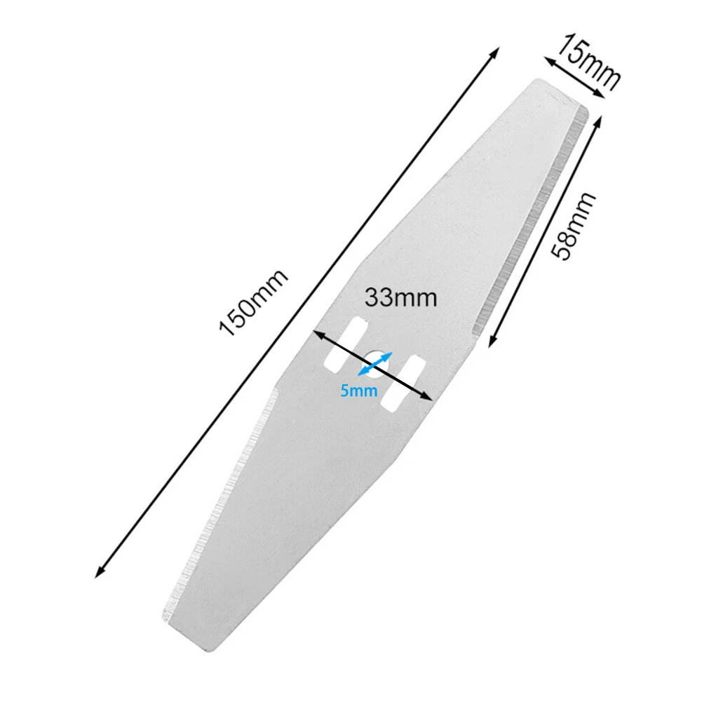 150mm Electric Lawn Mower Blade Grass Trimmer Head Replacement Blades For Garden Power Tools Brush Cutter