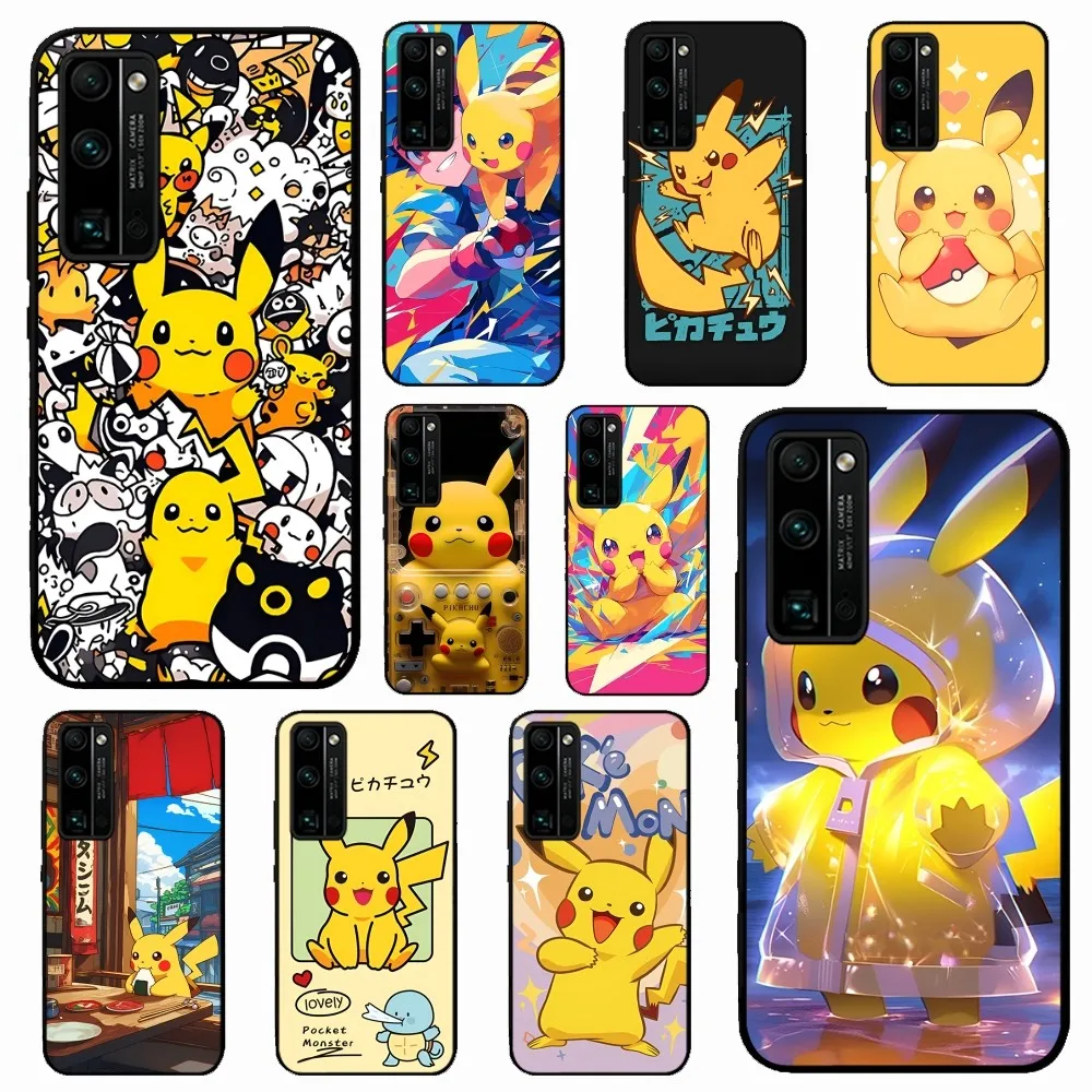 

P-Pikachu-U Phone Case For Huawei Honor 10 Lite 9 20 7A 9X 30 50 60 70 Pro Plus Soft Silicone Cover