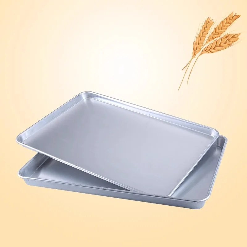 Aluminum Baking Pan Rectangular 40*60 Baking Tray Pizza Grill Bread Cake Tray Commercial Oven Cookie Sheets For Baking