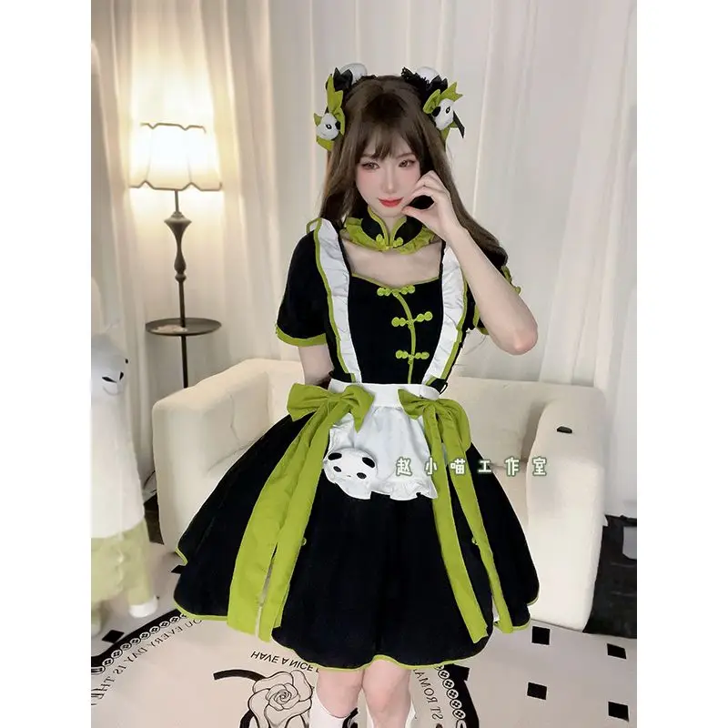 

Sweetheart cos loli dress high-end Lolita girl cute maid outfit