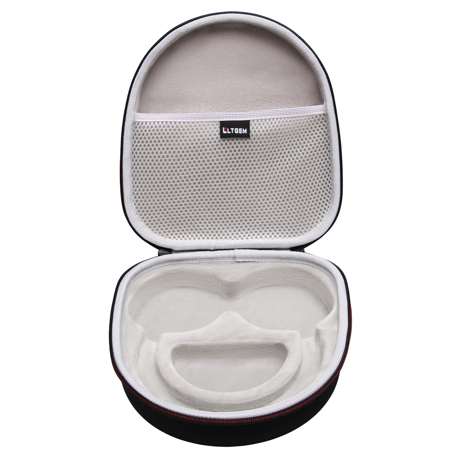 Ltgem เคสหูฟังสำหรับ Logitech G735กระเป๋าหิ้วป้องกันการเดินทางที่มีที่เก็บของแบบแข็งหูฟังเกมไร้สาย (เฉพาะเคส)