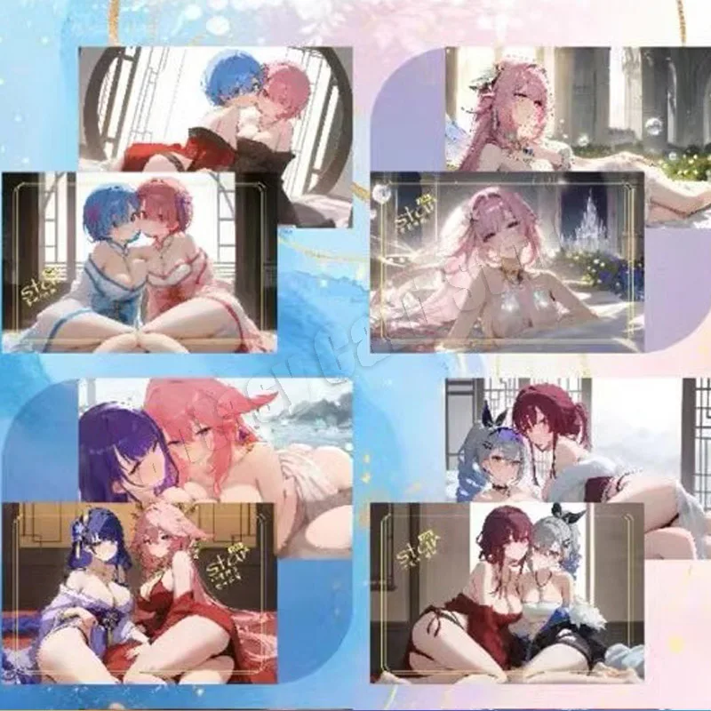 نمط جديد مثير عارية جمع A5 بطاقة ACG آلهة قصة بطاقات كبير الثدي Waifu الداعم صندوق Doujin اللعب بيع محدود