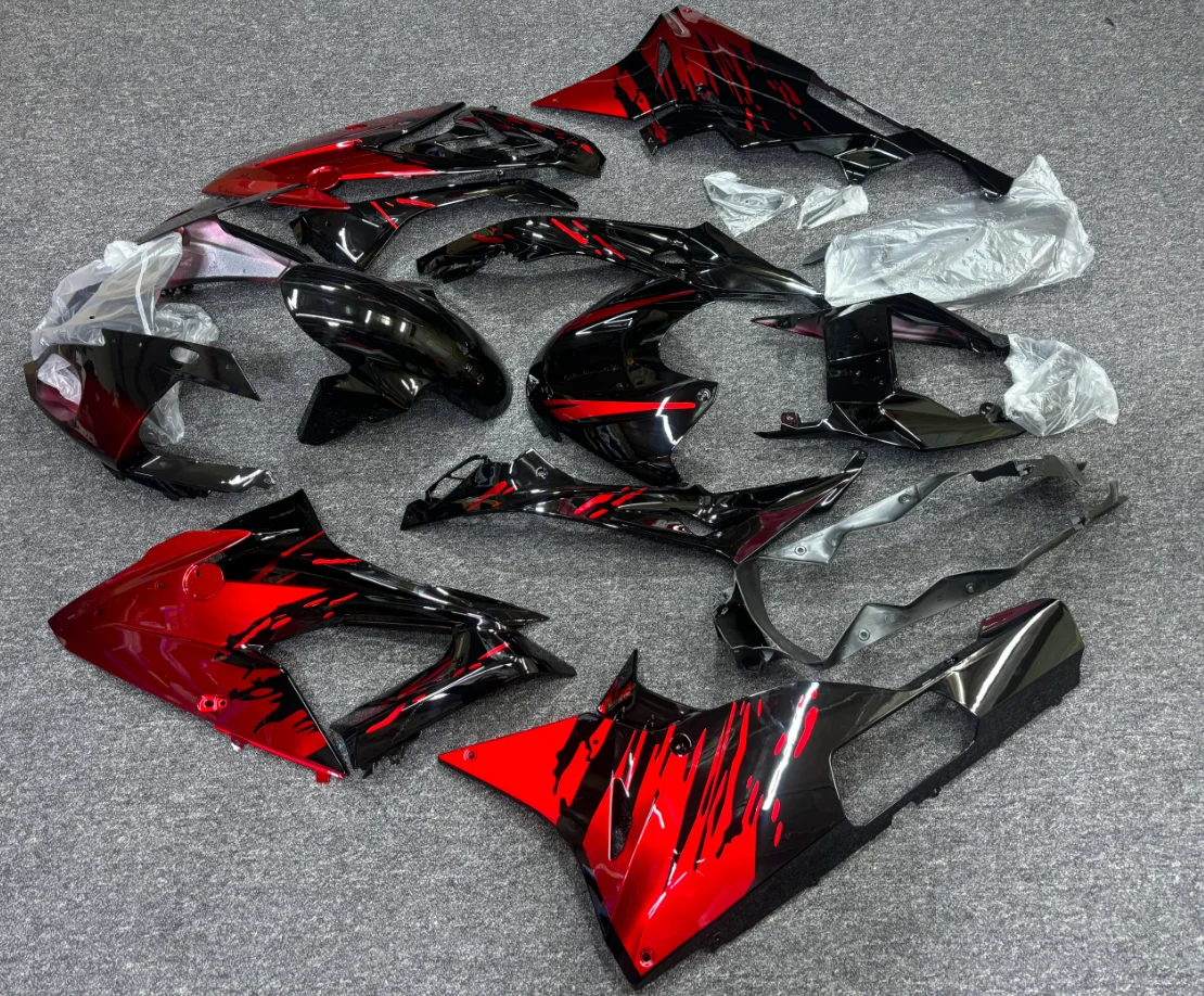 4Gifts New ABS Motorcycle Full Fairings Kit Fit For BMW S1000RR 2015 2016 15 16 Bodywork Set Custom Red Black