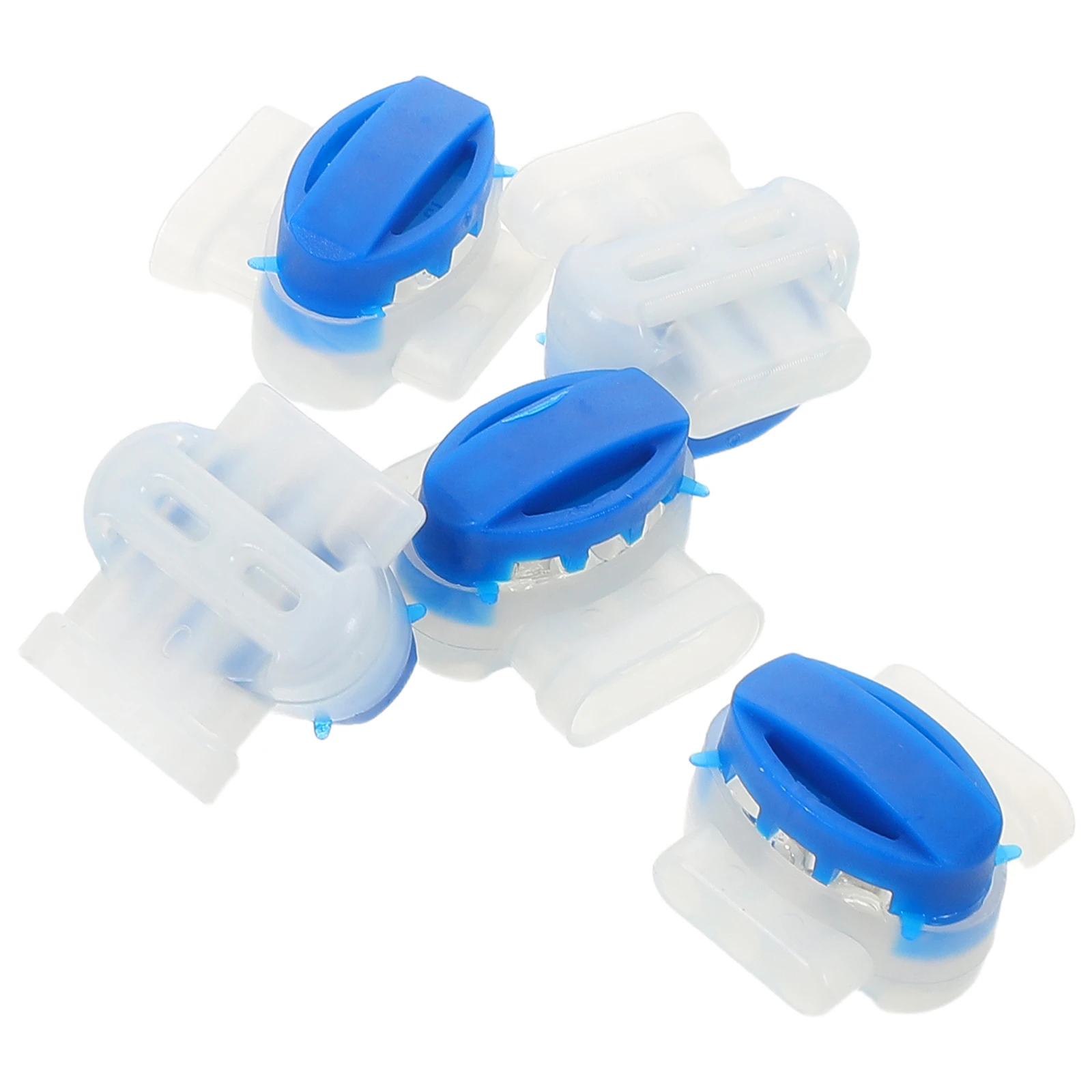 

5Pcs Waterproof Electrical Connector 3-Hole Weatherproof Wire Terminal for Outdoor Wiring Reliable Connection Long Lifespan