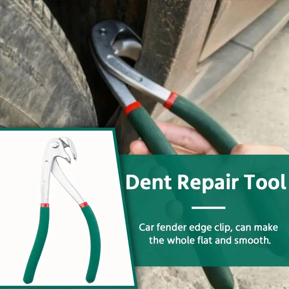 Eagle Beak Design Car Dent Repair Pliers Crimping Clip Sheet Metal Tool Car Door Bumper Flat Hole Design Clamping Mechanism