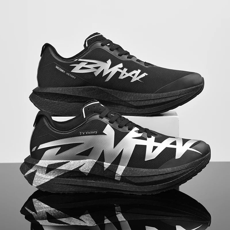 Sportliche Freizeitlaufschuhe für Herren, Marathon-Walkingschuhe, Sportsneaker, Carbonplatte, Leichtgewicht, Bequeme Damensneaker – Detail 2
