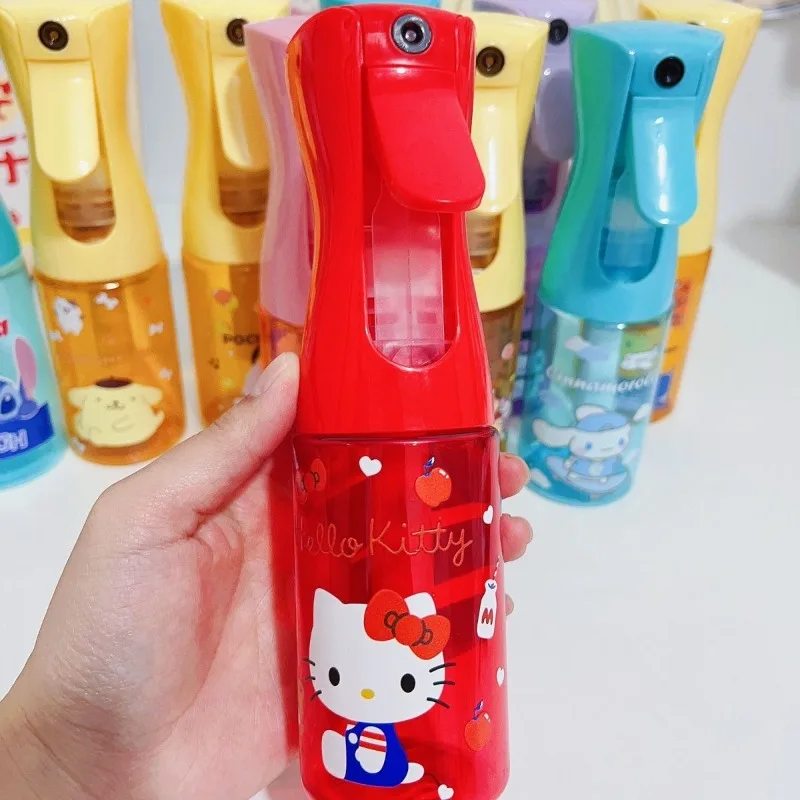 Sanrio New Hello Kitty Kuromi My Melody Cinnamoroll Kawaii Anime Cartoon Watering Can Kitchen Transparent Portable Compact Cute view 3