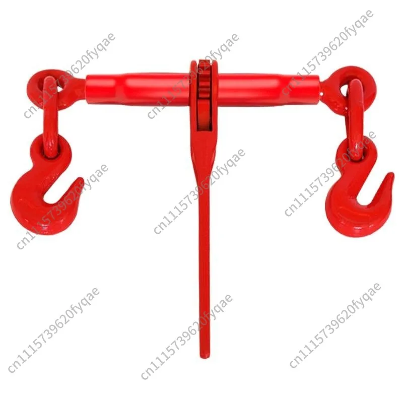 Ratchet Tensioner Lever Double Hook Wire Tightener Traction Rigging Bundler Tightener Bundling Chain Cartridge Chain