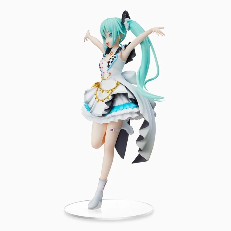 Autentyczna figurka SPM Hatsune Miku World Project Colorful Stage, figurka kolekcjonerska, zabawka dla dzieci, prezent urodzinowy