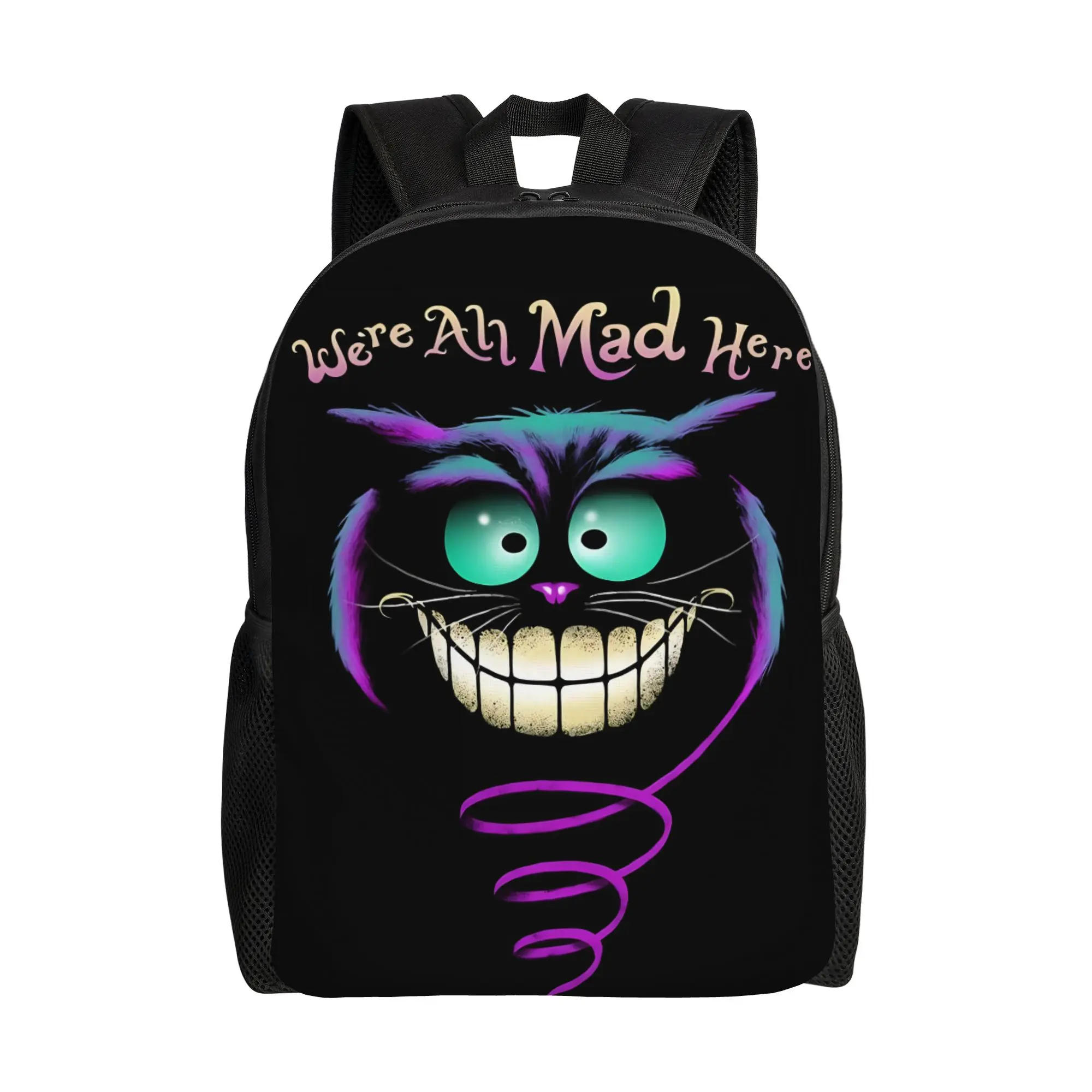 

1Piece Disney New School Year Knapsack Alice Cheshire Cat Light Backpack
