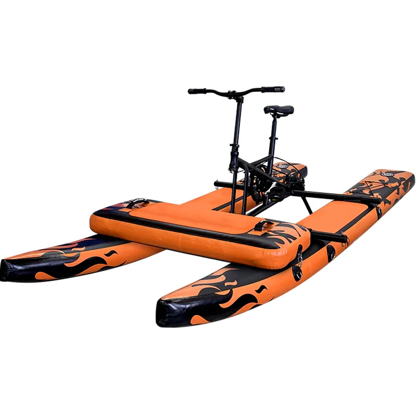 Funworldsport Lichtgewicht Fietsen Zee Water Fiets Fiets Pedaal Boot Opblaasbare Float Water Fiets Te Koop