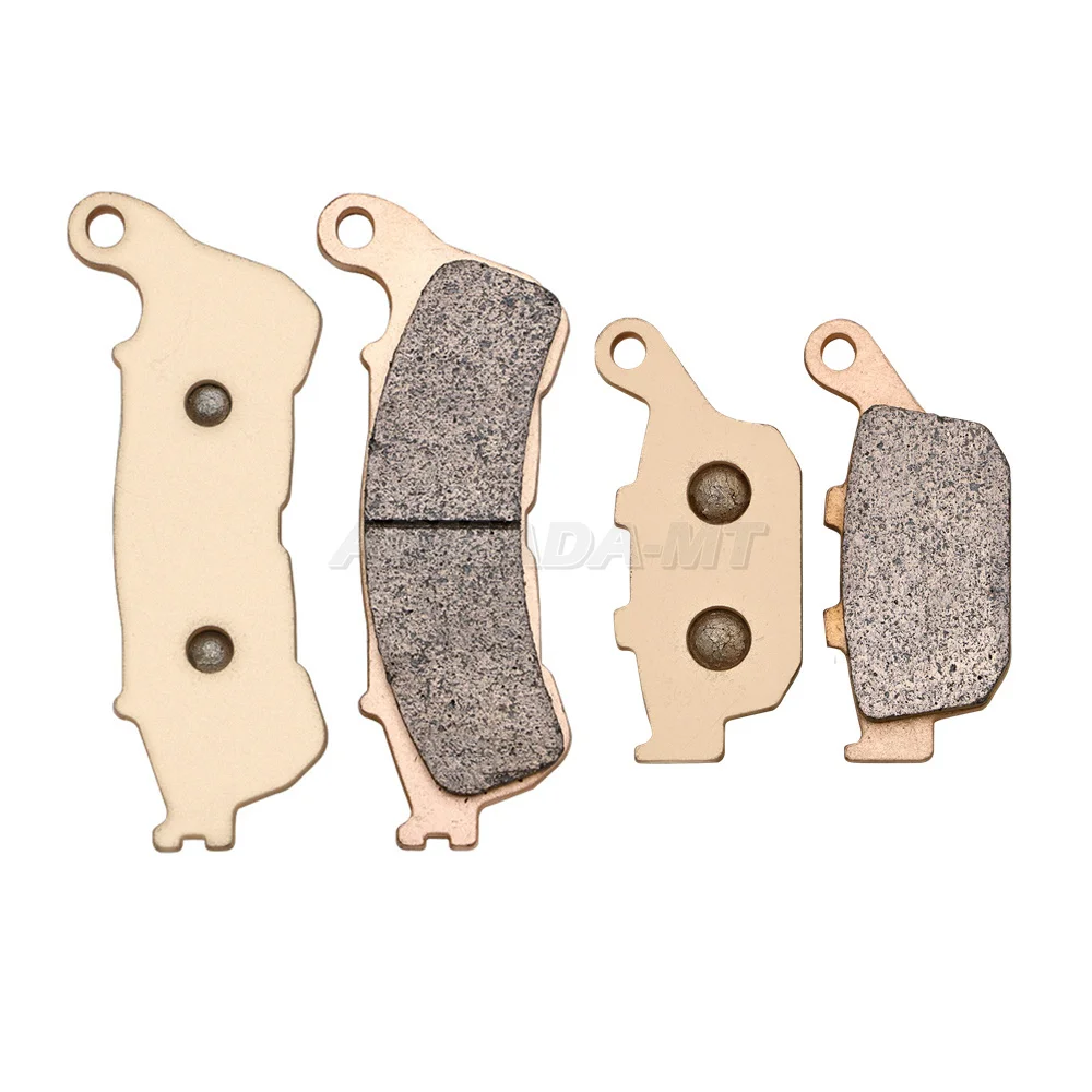 For Honda  CBR 250 R CBR250 CBR250R ABS ( Nissin cal ) 2011 2012 2013 12 11 Motorcycle Metal Sintering Front Rear Brake Pads Set