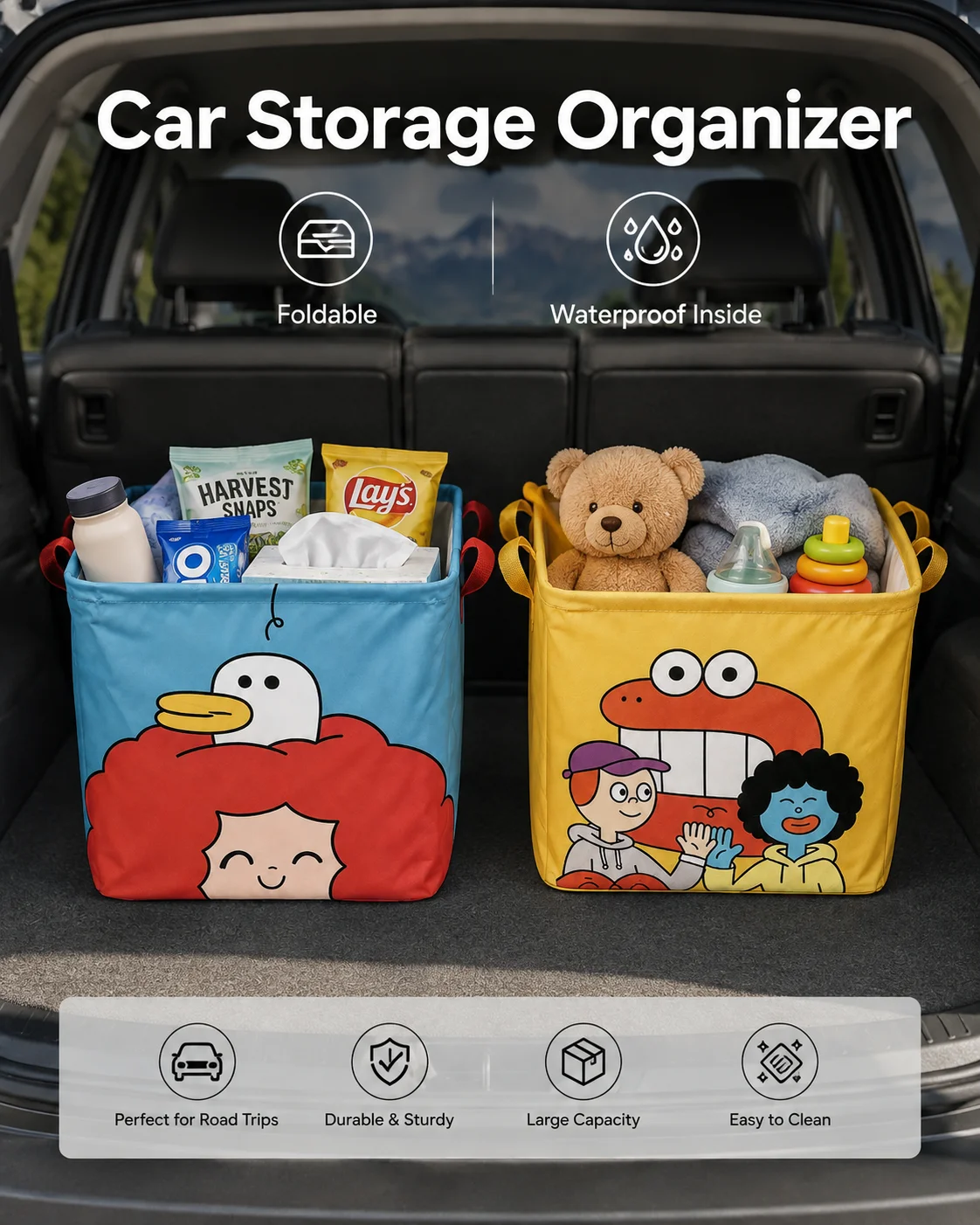 Foldable Underbed Storage Container, Dustproof and Breathable Quilt Bag with Transparent Window, Space-Saving Design