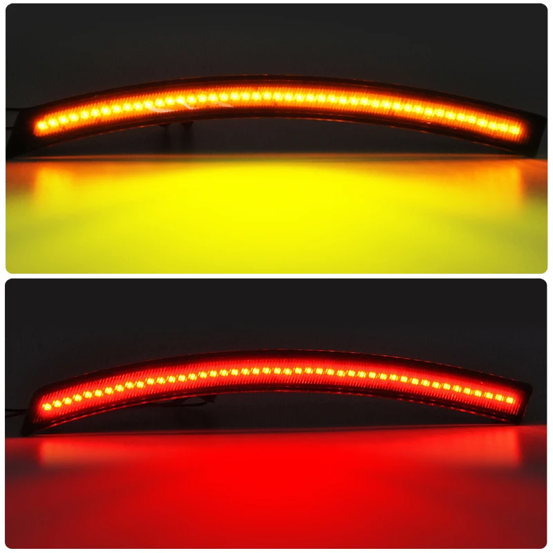 4 szt. Przednie Tylne LED Boczne Kierunkowskazy Błotnikowe Światła Postojowe Zestaw Do Corvette C7 2014 2015 2016 2017 2018 2019