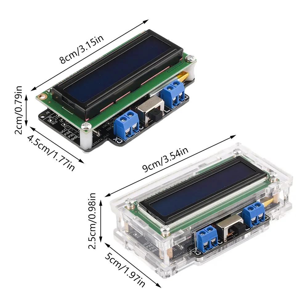 High Precision Inductance Capacitance Meter LCD Inductance Tester Digital Capacitor Meter/Inductance Meter with USB Data Cable