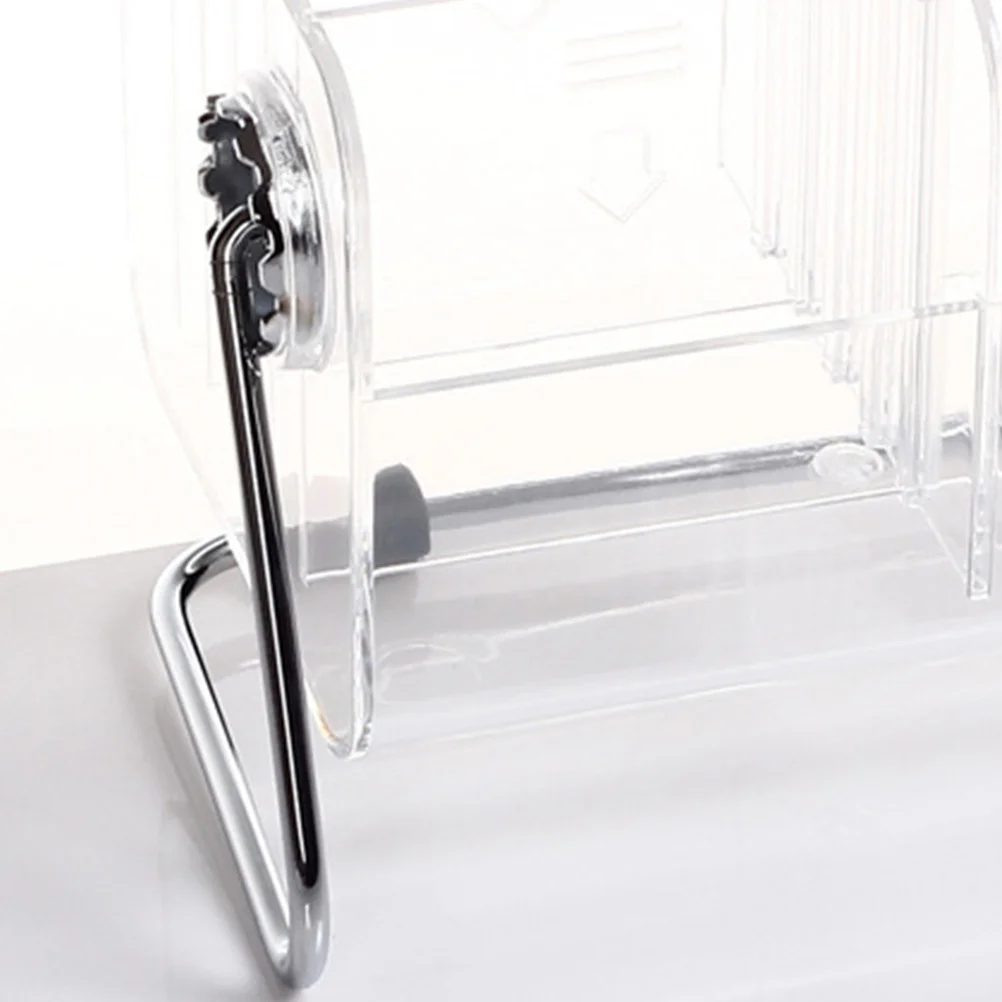 

6 Grids Acrylic Remote Controller Organizer Transparent Phone Holder Desktop Storage Box Container for Air