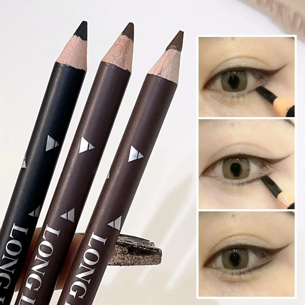 Eyeliner matita per sopracciglia impermeabile senza sbavature penna per sopracciglia donna professionale a lunga durata naturale rinforzatori per sopracciglia cosmetici