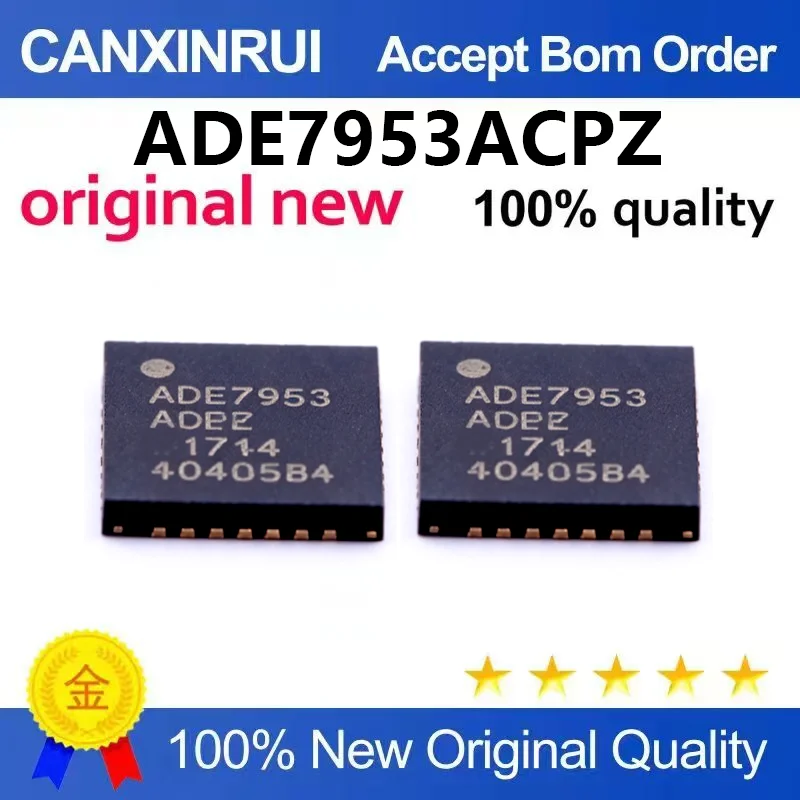 (5pcs-100pcs)New original ADE7953ACPZ ADE7953ACPZ-RL patch LFCSP-28 energy metering chip