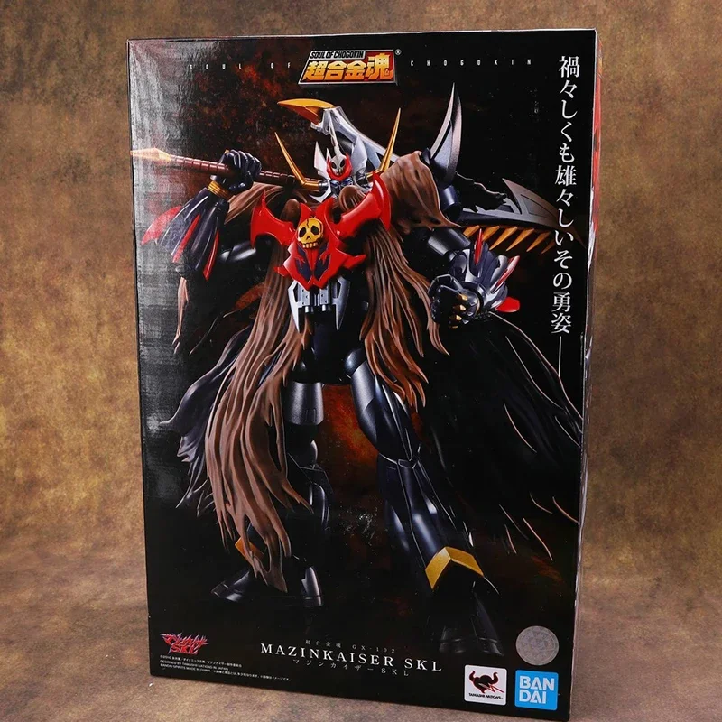 BLBU ACG Bandai Anime MAZINGER SOUL OF CHOGOKIN GX102 MAZINKAISER SKL Originele Model Speelgoed Action Figure Collectible Kinderen