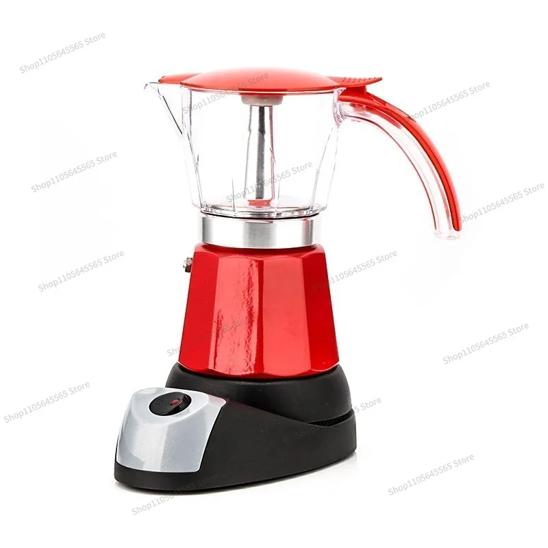 Cafetera eléctrica de aluminio para mocha, tipo estrella de anís, superventas, para 6 personas, utensilios de café
