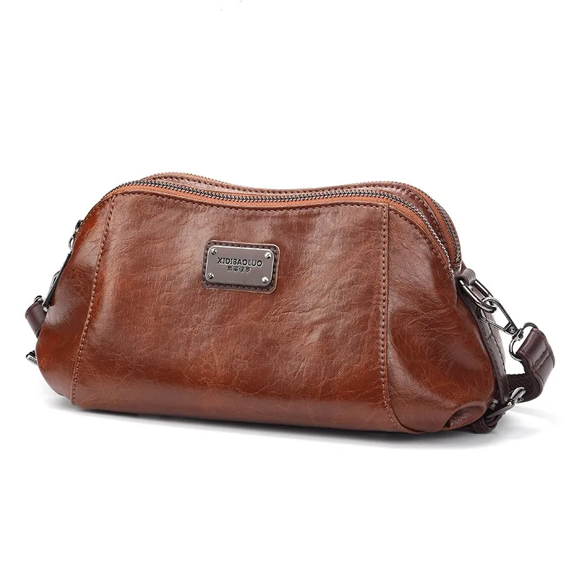 

Nesitu High Quality Fashion Lady Soft PU Leather Small Women Shoulder Messenger Bag Vintage Purse Black Brown M293