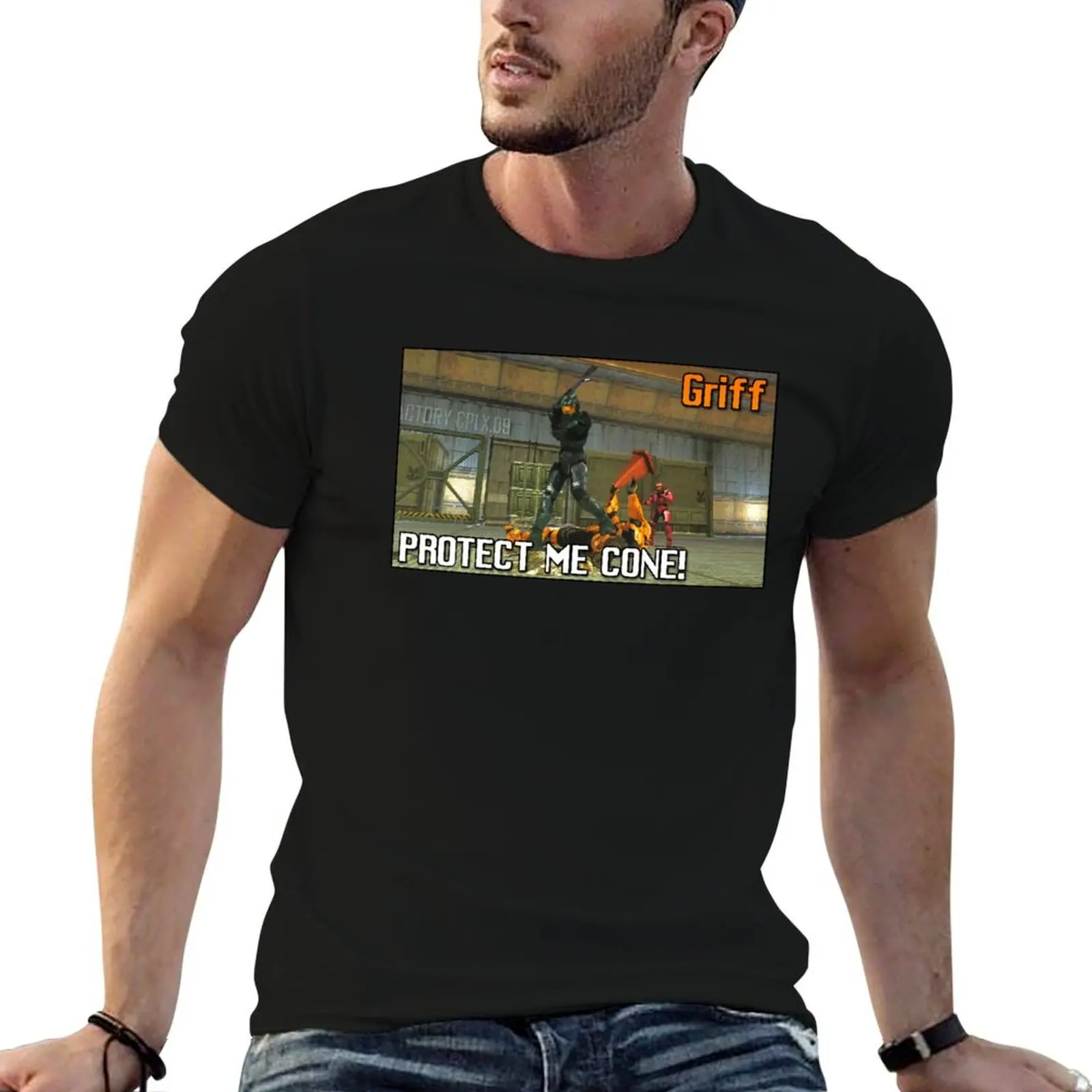 

Red Vs Blue: Griff Best Quote T-Shirt funny t shirts man t shirt men 100% cotton luxury brand T-Shirt