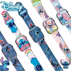 Disney Stitch Watch Smart Cartoon LED Electronic Touch Fashion Watch Waterproof Educational Children Birthday Christmas Gift Toy