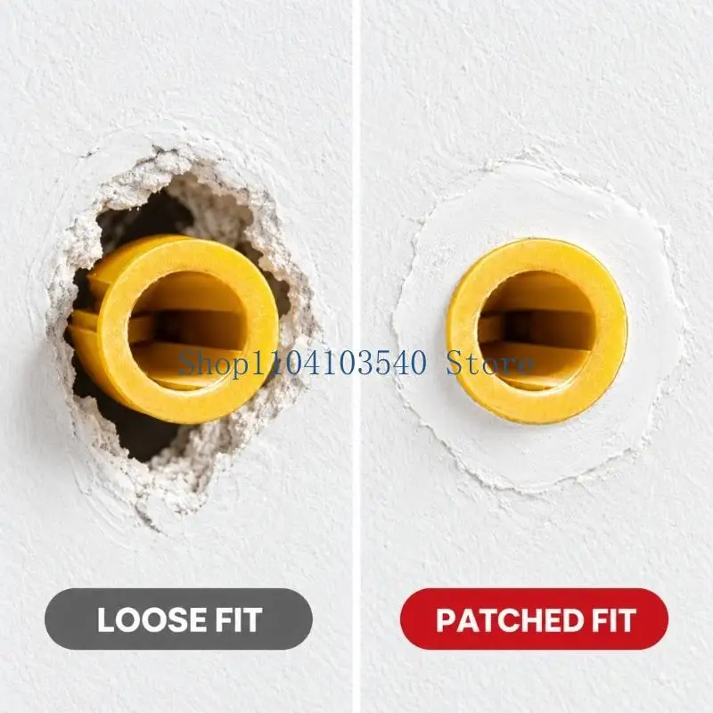02DC Fabric Wall Repair Set for Screw Holes and Minors Cracks