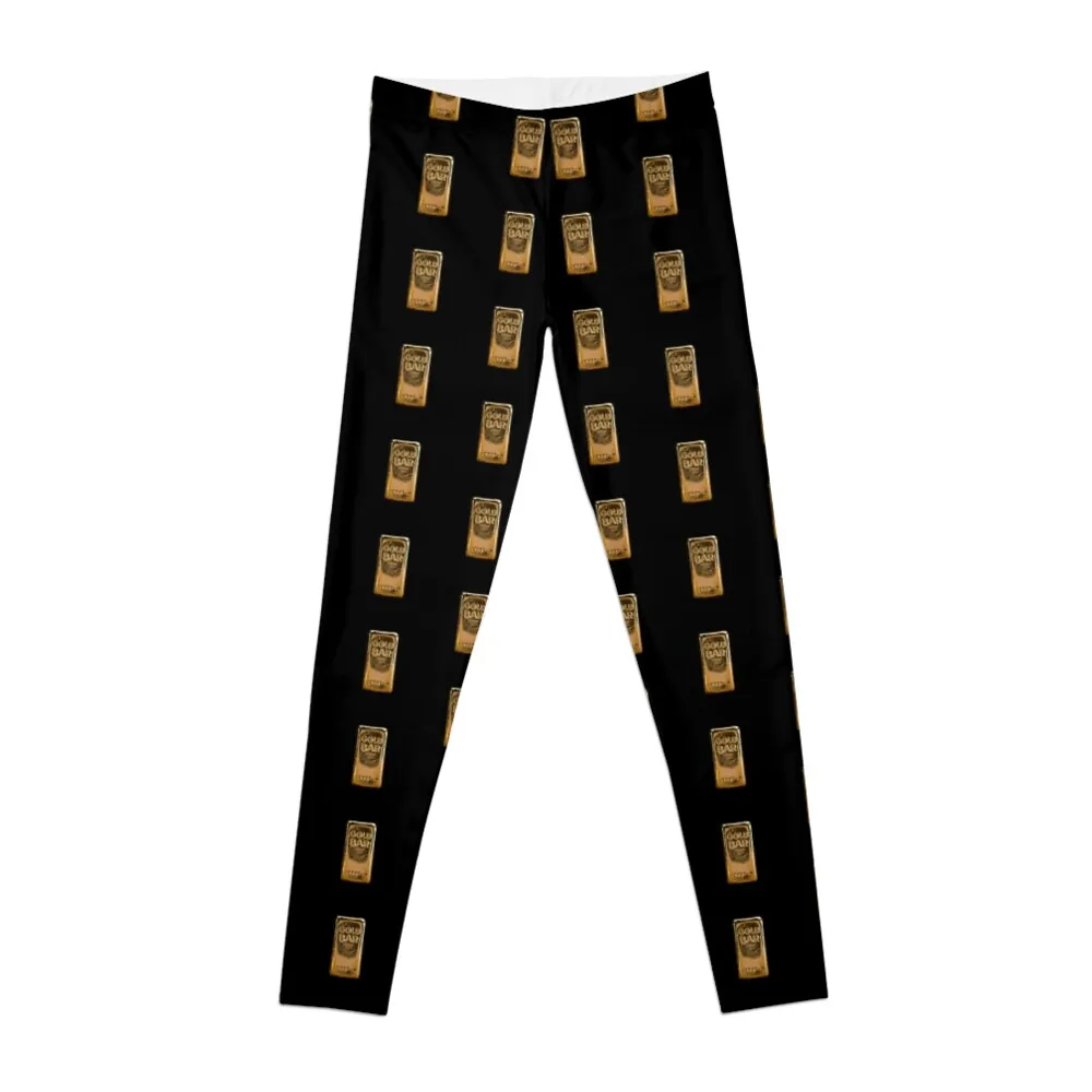 

Gold Bar Leggings Clothing fitness workout clothes for Womens Leggings