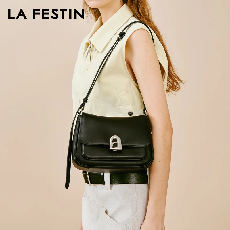 LA FESTIN Original Bag 2024 New Shoulder Bag Leather Bag Fashion Designer Luxury Handbags Women Crossbody Bag