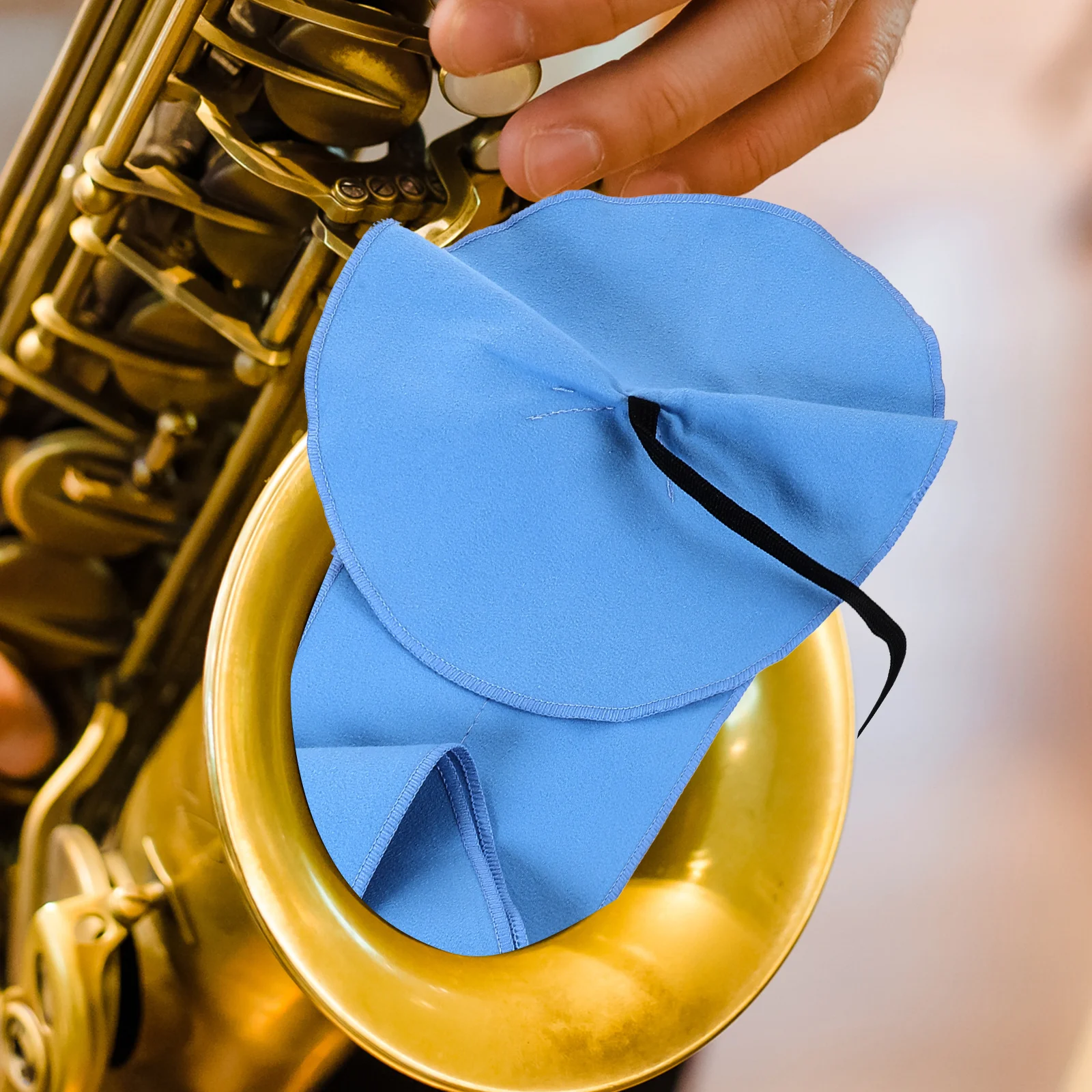 

2 Pcs Saxophone Cleaning Cloth Clarinet Flute Cloths Tools for inside Tube Instrument Tuning