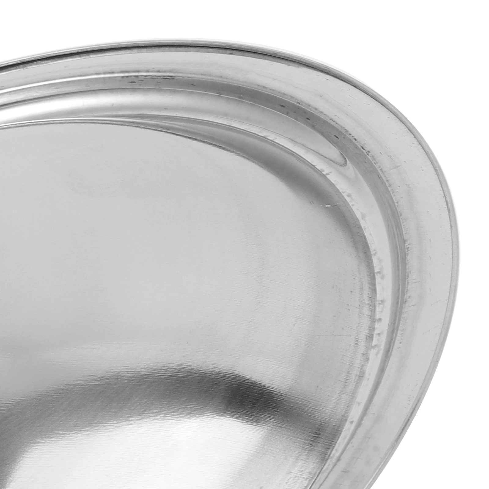 

2pcs Stainless Steel Pot Universal Cooking Anti-Scald Wok Lid Thickened Pan Cover For Home Restaurant Use Metal Lid