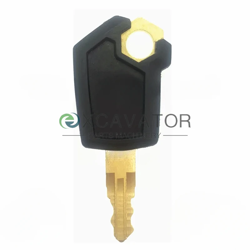 

1x ключ для Caterpillar 5P8500 CAT тяжелое оборудование погрузчик зажигания бульдозер металл и пластик черный и золотой