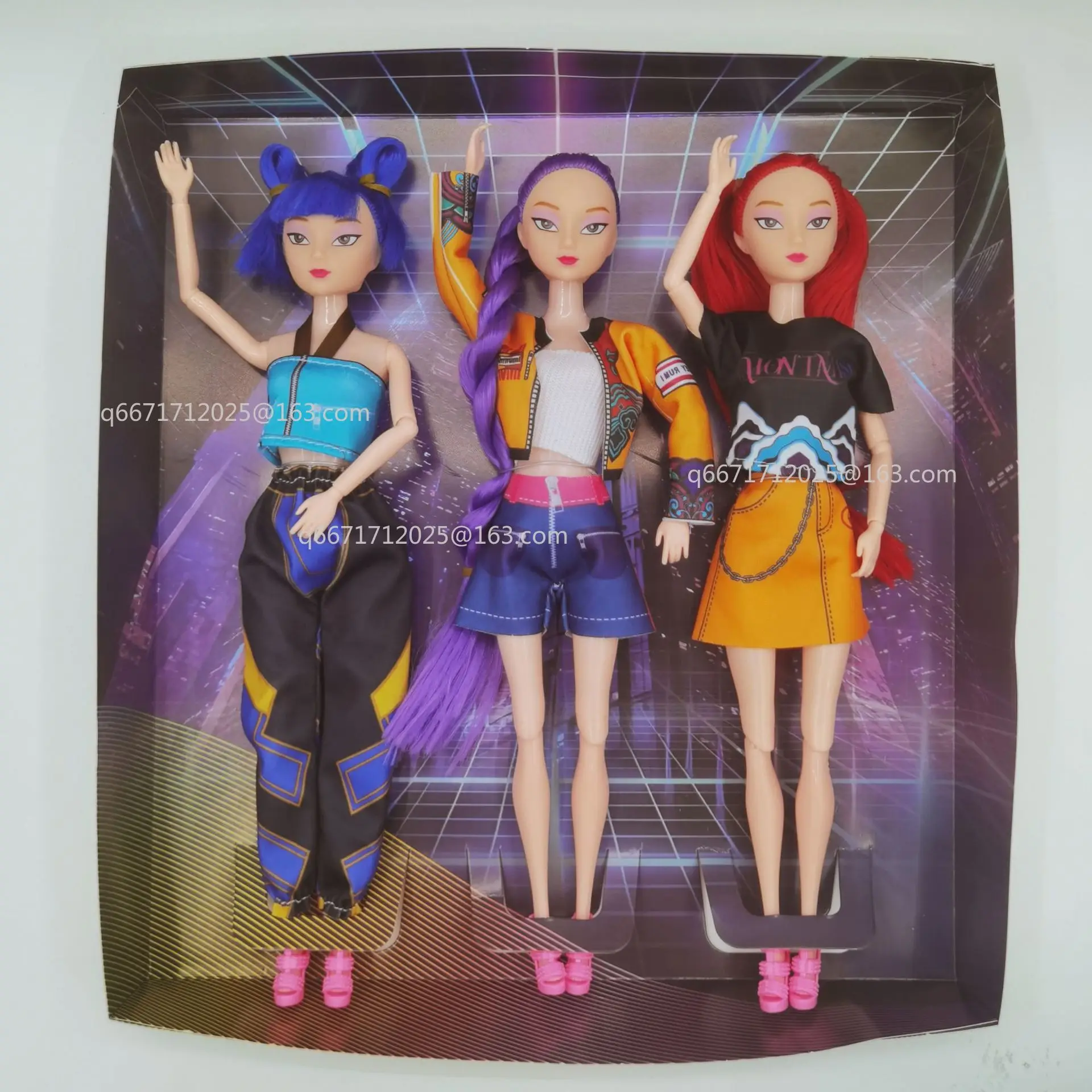 新作11インチKPap鬼滅の刃アクションフィギュア、新作K-POP鬼滅の刃ビニール人形、ルミミラ・ゾイデスクトップオーナメントおもちゃ、子供向けギフト