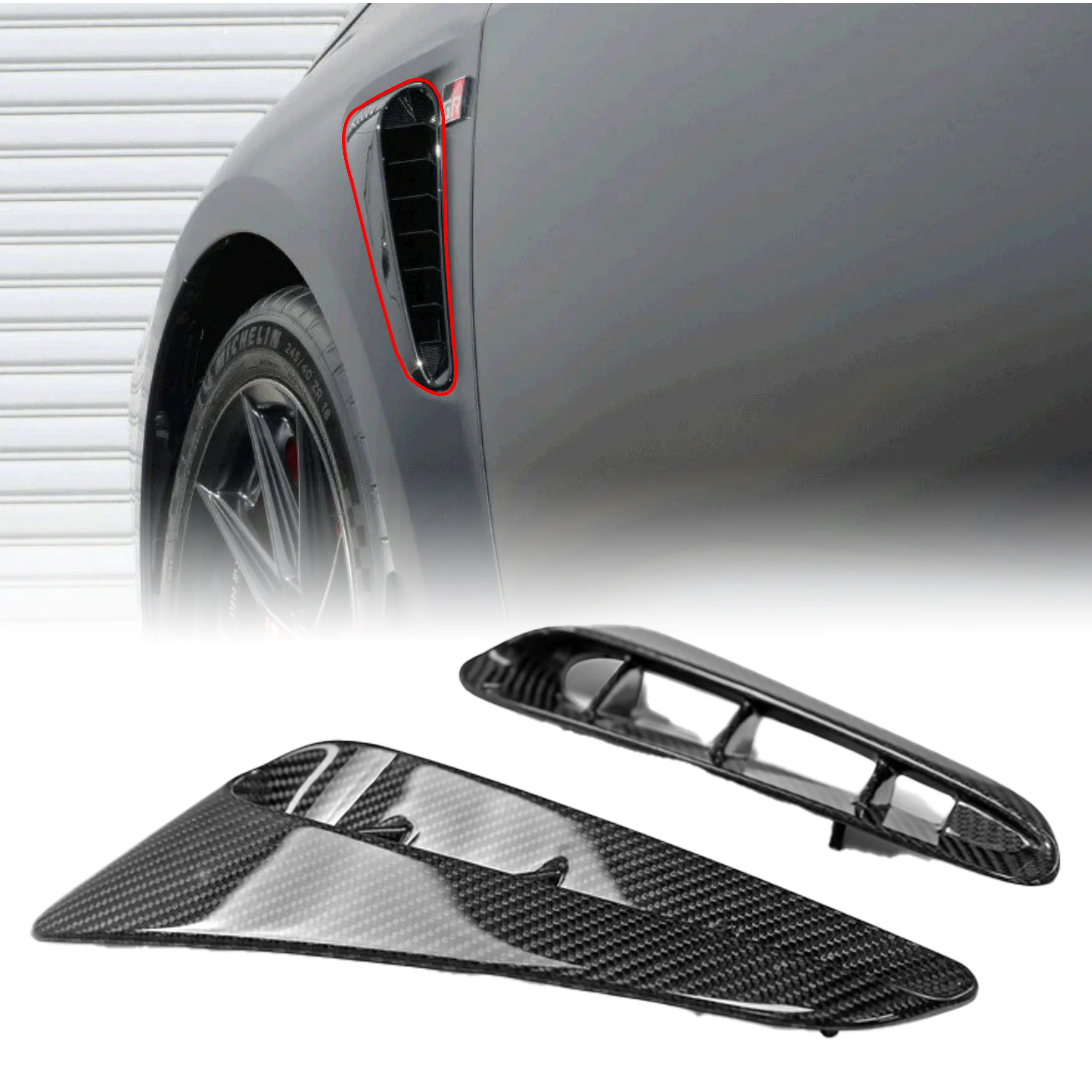 

NEW Fender VENT for TOYOTA GR HATCHBACK 2023 Corolla GR OE Dry Carbon