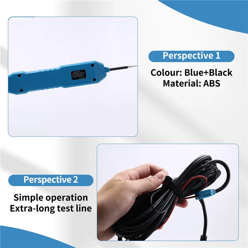 NEW-AERMOTOR EM286 Car Electrical System Tester 6-36V DC Car Drive Test Pen Car Electric Circuit Tester