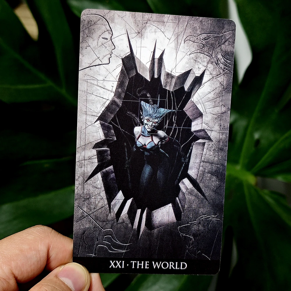 Jeu de tarot Incubus 78 pièces cartes de tarot sur le thème des cauchemars basées sur le système Rider Waite 12*7cm