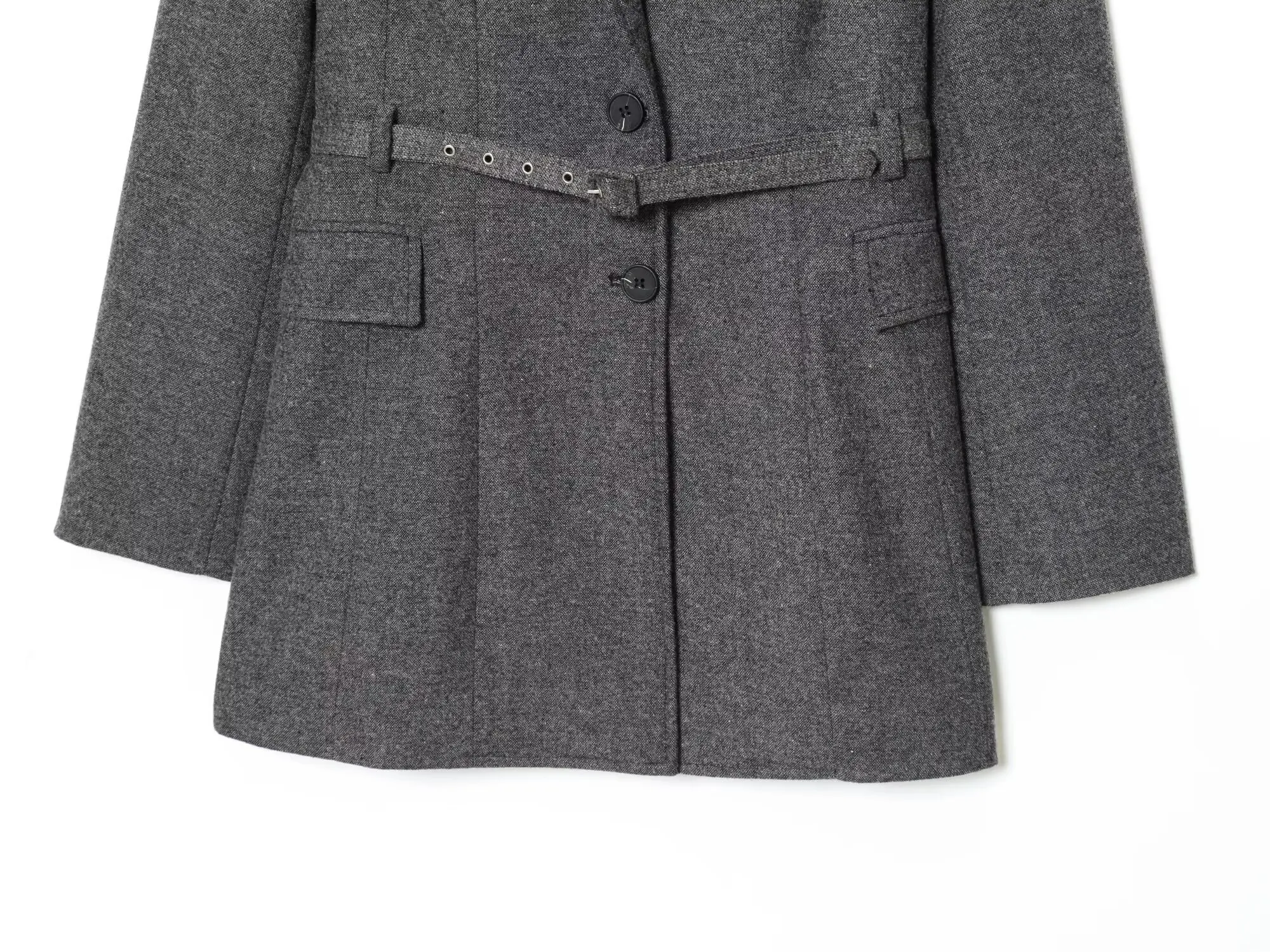 Maxdutti ミニマリスト女性のジャケット女性服トップスブレザー女性グレースーツジャケット冬エレガントなウール怠惰なブレザー女性