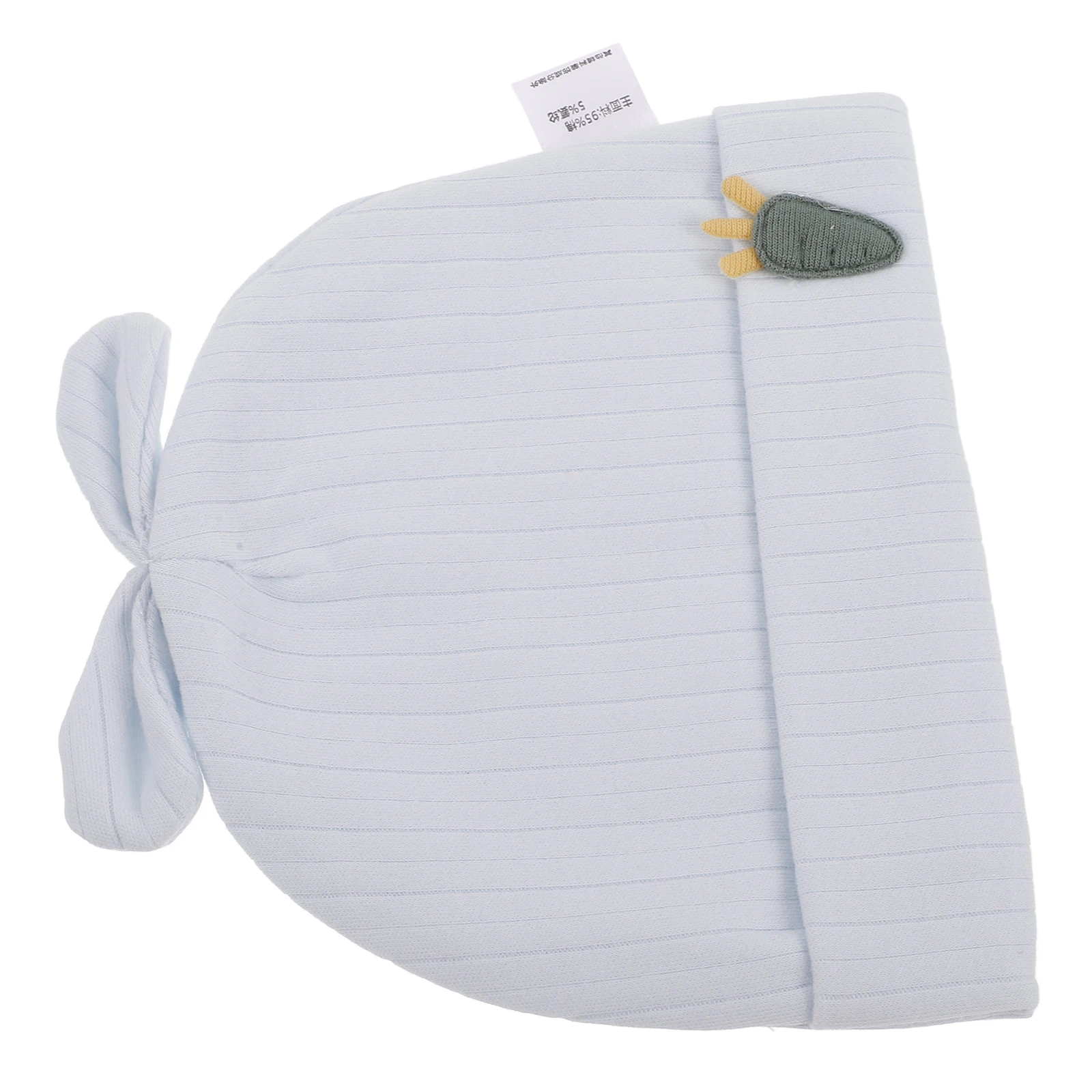 

Rabbit Fetal Hat Newborn Baby Boy Winter Skyblue Cotton Beanie Seamless Double Layer Soft Comfortable Warm Spring Autumn Caps