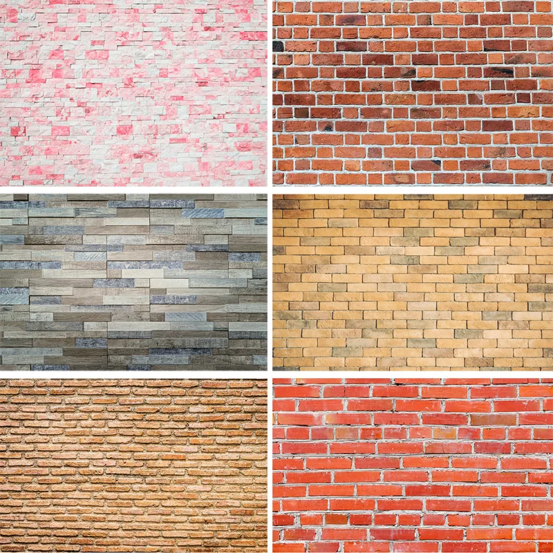 SHUOZHIKE Art Fabric Photography Backdrops  outdoor+Brick wall Theme Photography Background 200206NT-03